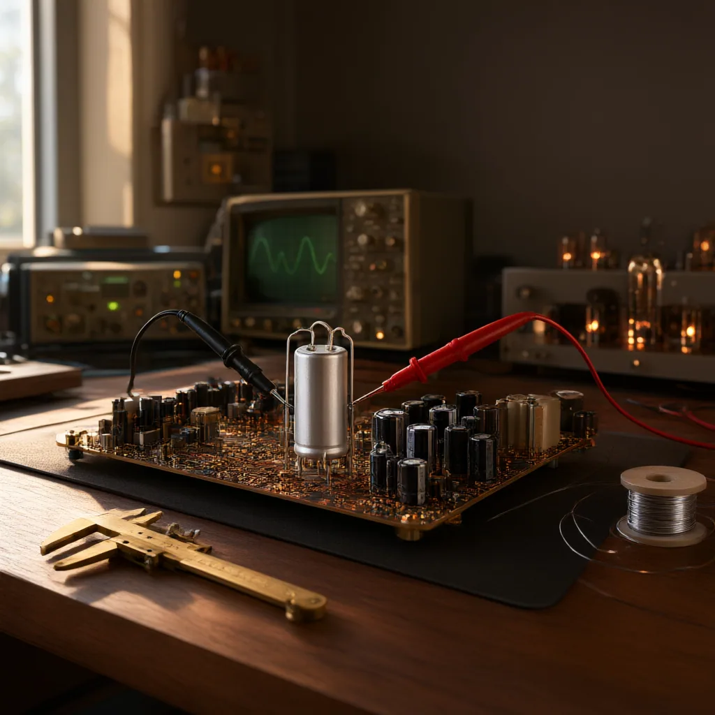 Capacitor Distortion Mechanisms in Audio Circuits