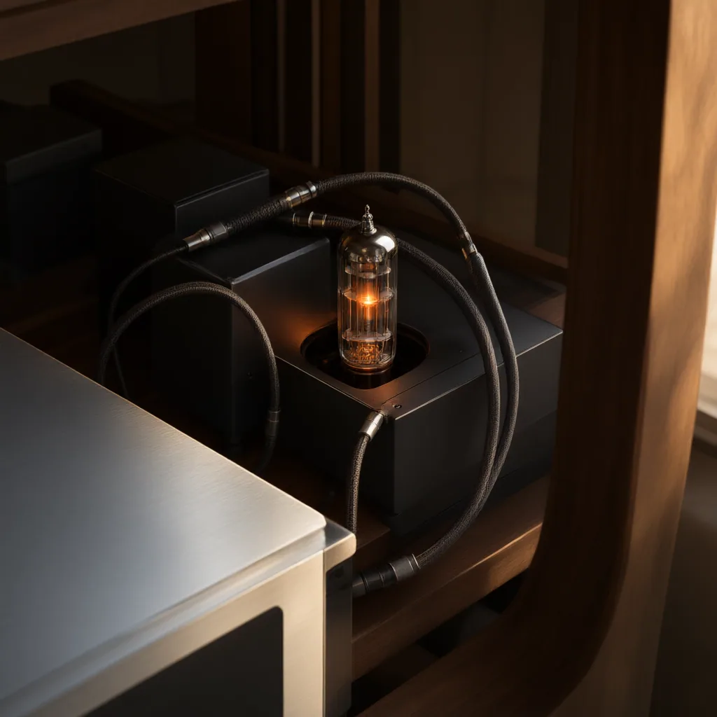 Monarchy Audio Server Signal Paths and Hybrid Tube Systems