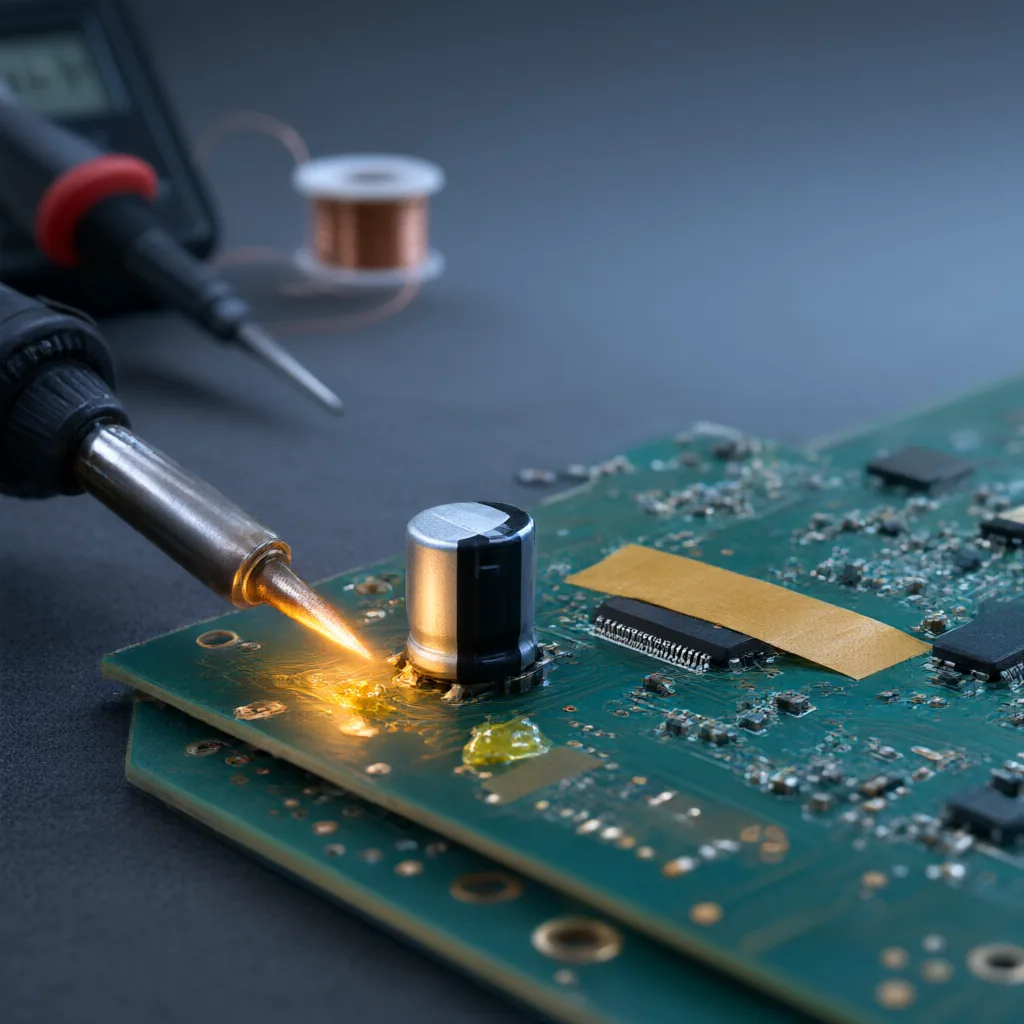 Replacing an SMD Electrolytic Capacitor