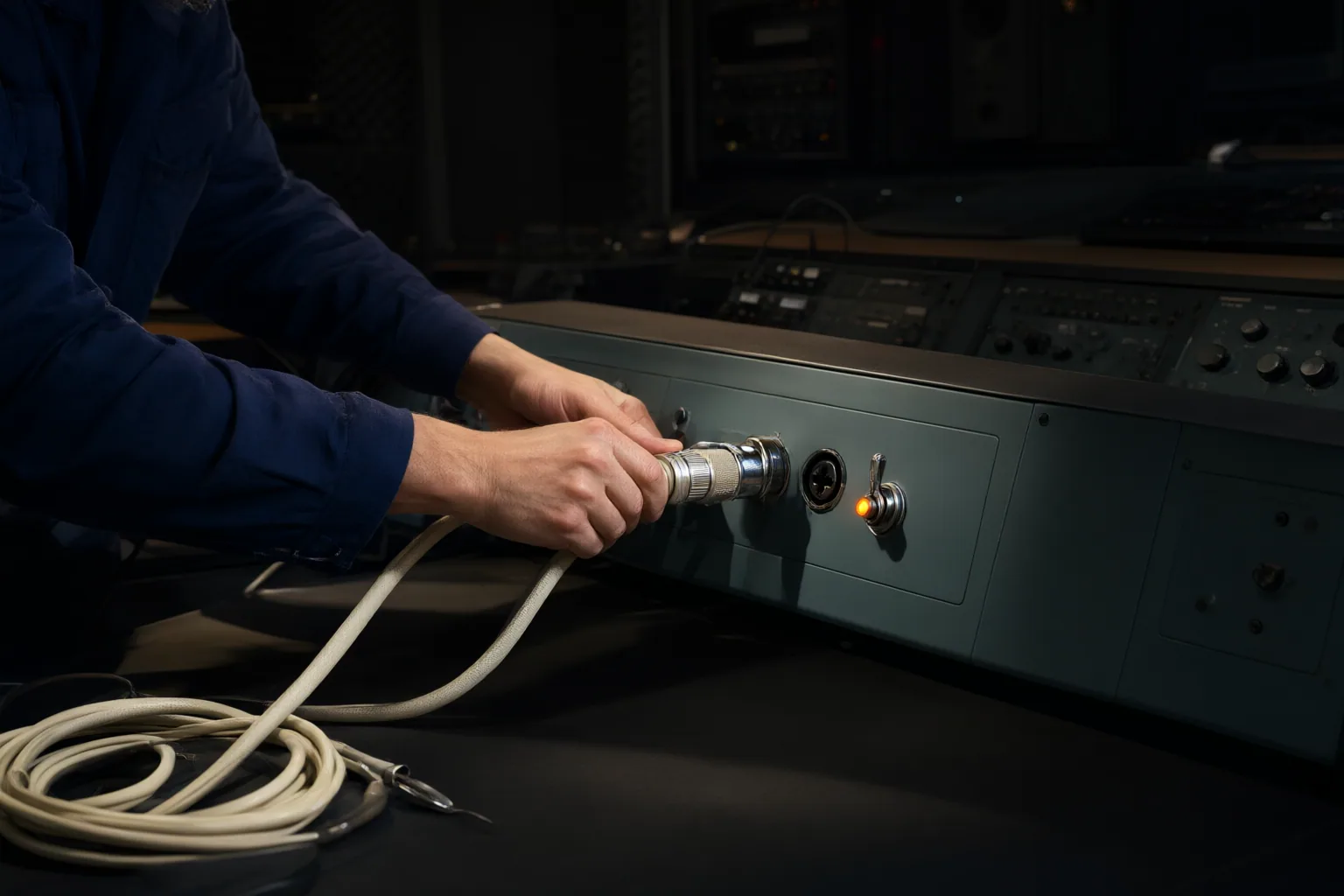 Editorial scene showing practical next steps for How 48 V Phantom Power Works and When It Is Safe to Switch On
