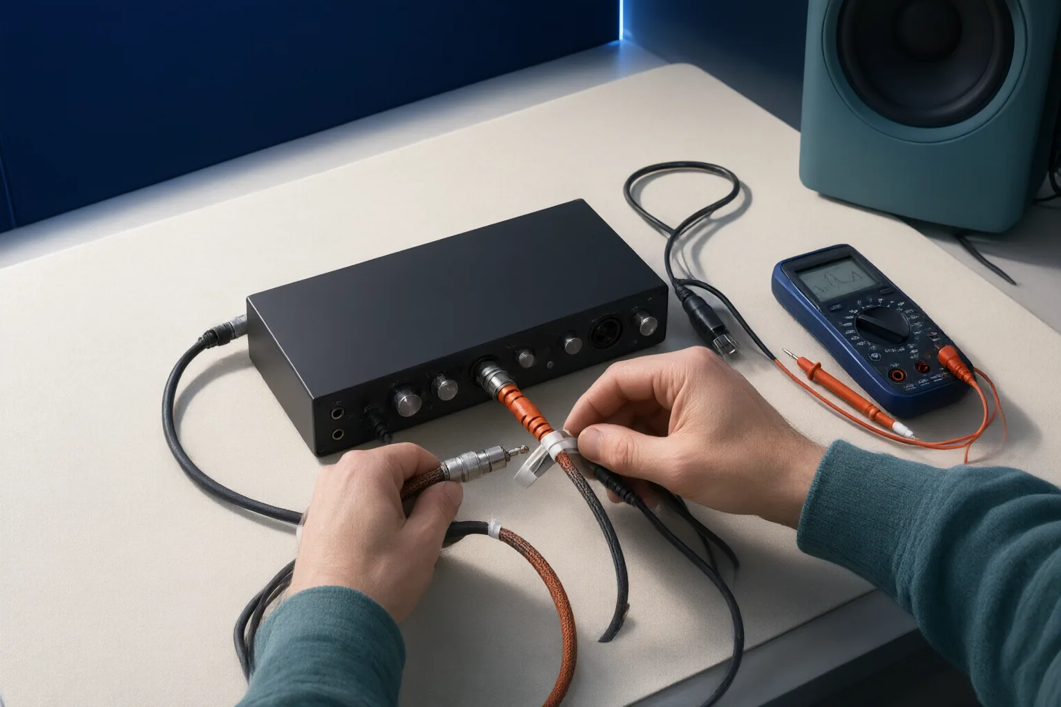 Editorial scene showing practical next steps for How to Isolate Hum or Buzz in a Windows Audio Setup