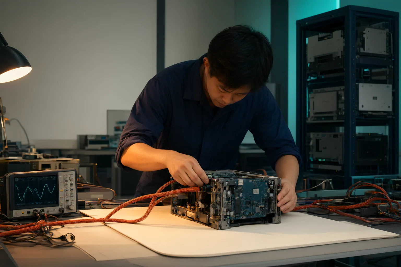 Editorial scene showing practical next steps for Local AI Models vs. Cloud AI Services: When Creators Should Use Each